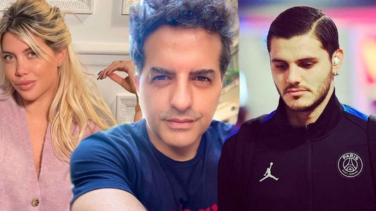 Ángel de Brito mostró los mensajes que le escribieron desde la cuenta de Mauro Icardi