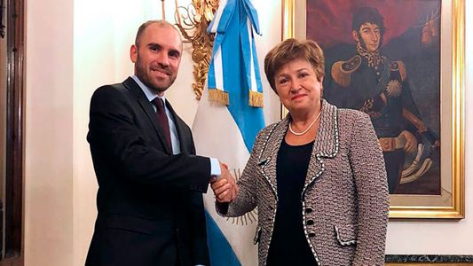 Martín Guzmán se reúne en Washington con la directora del FMI