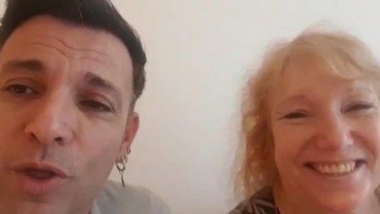 El mensaje de Martín Bossi y su mamá para Alberto Fernández: Usted no se cuida