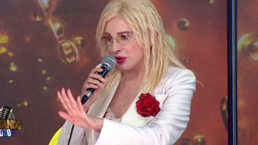 El picante cruce entre Carmen Barbieri y Nacha Guevara: Soy comediante, no te enojes