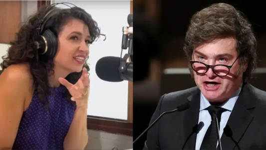 Javier Milei denunció a la periodista Julia Mengolini por injurias