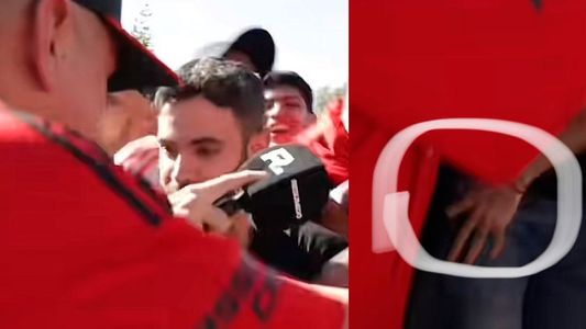 Periodista mostró el video de cómo le quisieron robar en plan calle