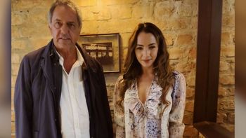 Thelma Fardin se reunió en Brasil con Daniel Scioli