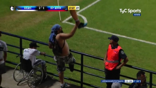 Curiosidades del ascenso: un perro de Quilmes y el fanático con pierna ortopédica