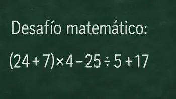 Desafío Matemático: ¿podés resolver esta cuenta con paréntesis sin mirar la respuesta?