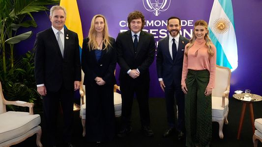 Intensa agenda de Milei en Colombia: reuniones, asunción presidencial y un reconocimiento