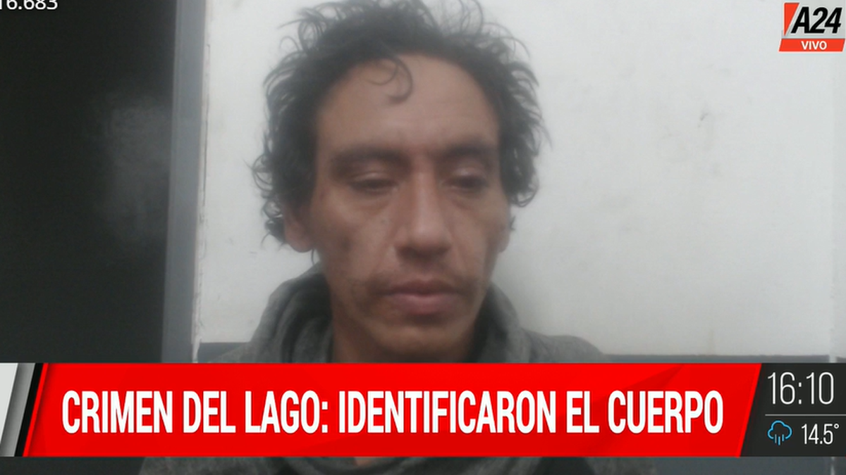 José Luis Báez fue quien apareció muerto en los lagos dePalermo y tenía antecedentes penales. (Foto: captura A24)