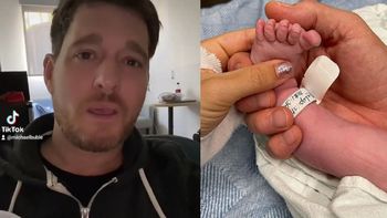 Luisana Lopilato mamá otra vez: el tierno video de Michael Bublé con Cielo en sus brazos