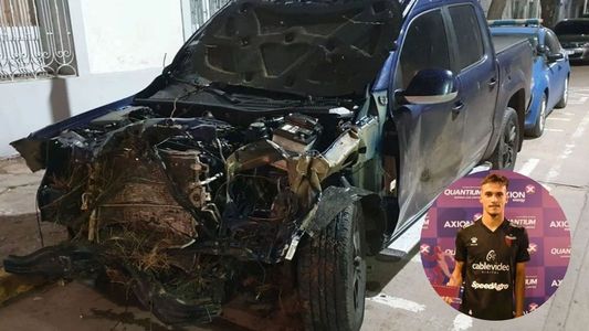 Preocupación: un jugador de Colón sufrió un accidente en la autopista