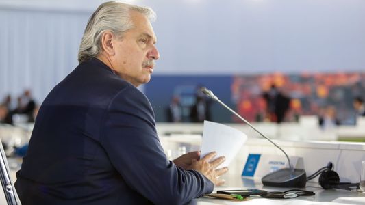 Instalado en Escocia, Alberto Fernández participa en la COP26, el principal foro mundial dedicado al cambio climático