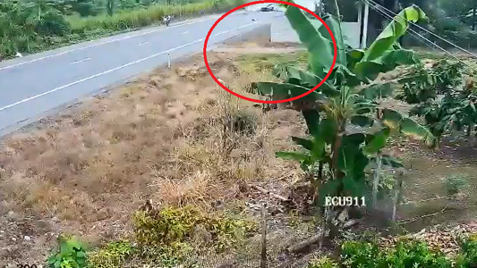 Conmoción: el video del accidente en el que murió un futbolista revelación de la Copa Sudamericana