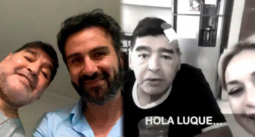 El audio de Luque donde asegura que a Maradona le daban marihuana y el último video de Diego