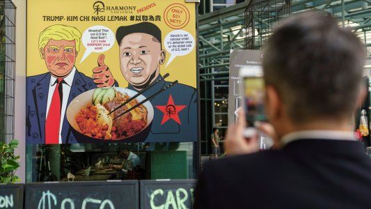 Paz y desnuclearización: Trump y Kim Jong Un, cara a cara en una cumbre histórica