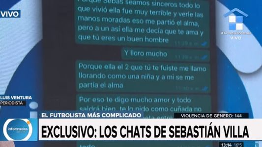 Los fuertes chats de Sebastián Villa: No sé qué me pasó, se me fueron las luces