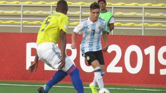 Sudamericano Sub-17: Argentina le ganó 2-1 a Colombia y obtuvo su primer triunfo