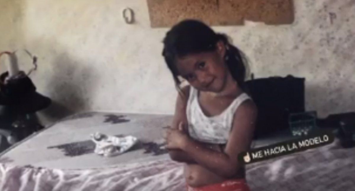 La casa de la infancia de Flor Vigna: Estaba destruía