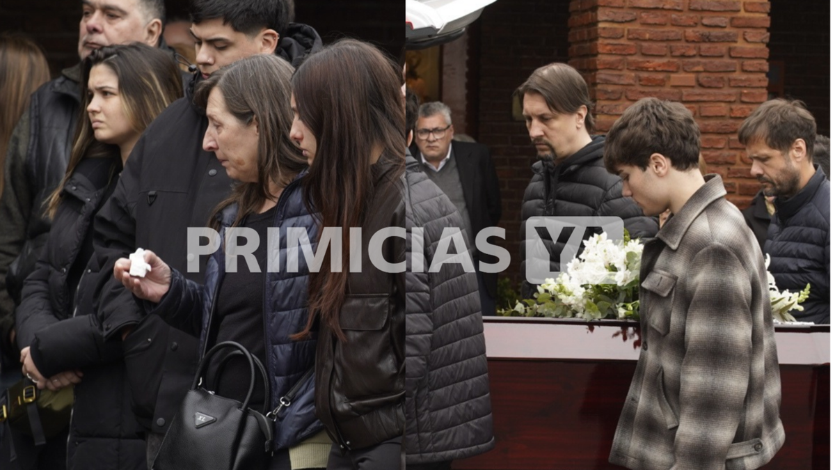 El profundo dolor de la mujer de Fernando Confessore en su último adiós: las fotos