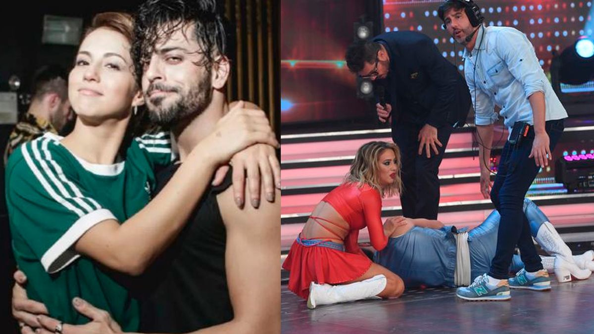 Flor Vigna y Facu Mazzei: accidente