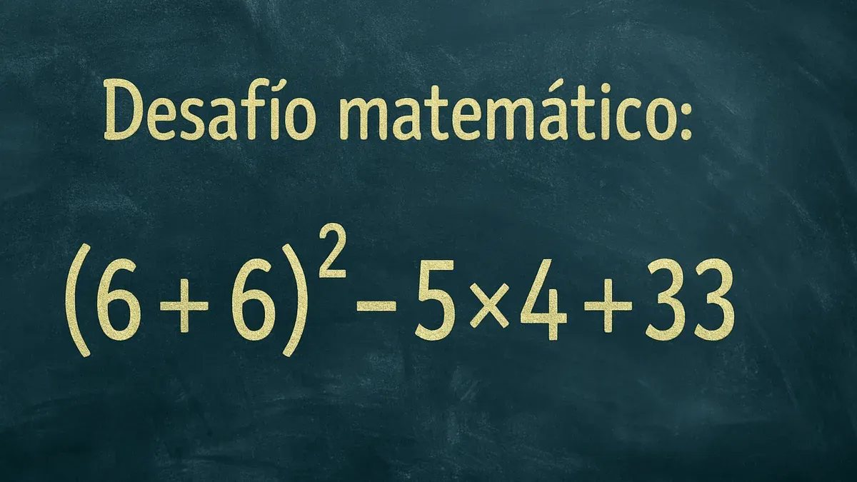 La regla esencial para resolver este desafío matemático es conocido como PEMDAS (por sus siglas en inglés) o jerarquía de operaciones.