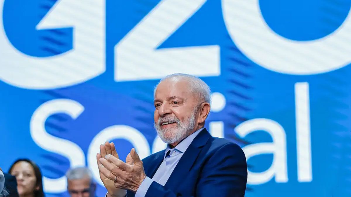 Lula aspira a imponer un documento final del G20 que puede tener reparos desde la perspectiva de Javier Milei. (Foto: Gentileza G20)