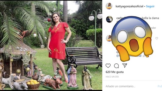Kattya González y Carlos Martini coquetean en Instagram