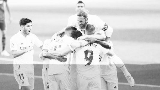 Real Madrid se recuperó tras dos caídas y le dio un golpazo 3-1 a un Barcelona limitado y con poco de Messi