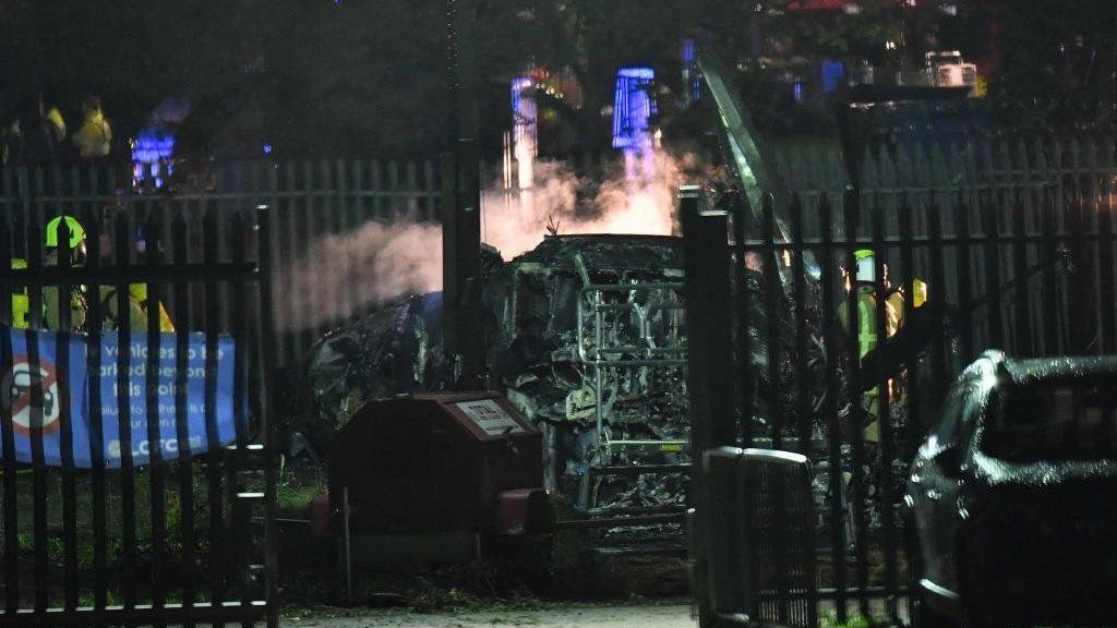 Se estrelló un helicóptero del dueño del Leicester en los aledaños del estadio