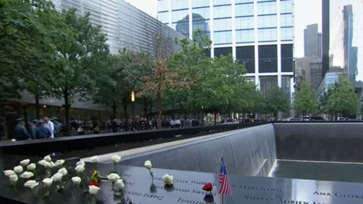 La zona cero de las torres gemelas en Nueva York. (Foto: Captura de TV) 