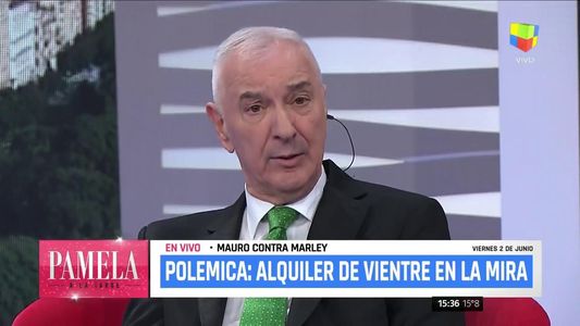 Mauro Viale, contra Marley: La pregunta que hago es para qué quiere un hijo