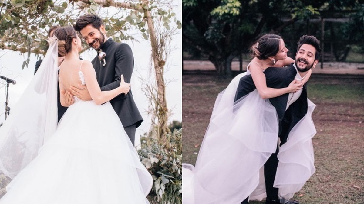 Evaluna Montaner y Camilo Echeverry celebraron por estas horas sus primeros dos a&ntilde;os de casados.