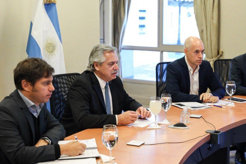 El presidente Alberto Fernández