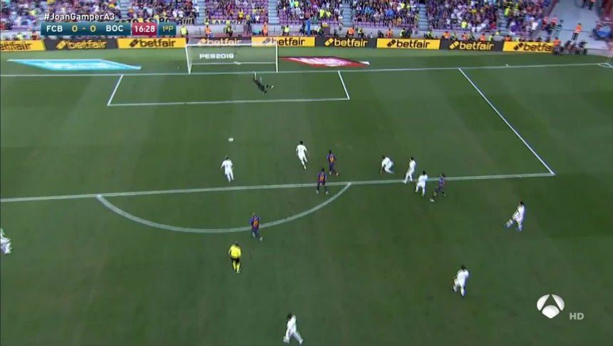 El golazo que no fue: lujo de Coutinho y gran atajada de Andrada