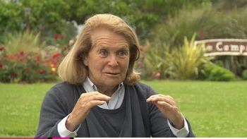 sandra mihanovich mostro una imagen de monica cahen danvers despues de mucho tiempo