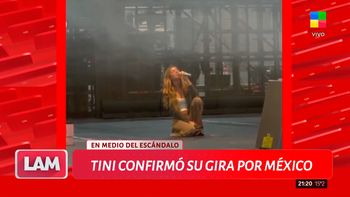 El sugestivo tema que eligió Tini Stoessel para su gira en México en medio del escándalo con su papá