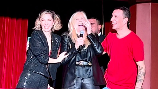 Susana Giménez fue a visitar a Nico Vázquez en Tootsie: las imágenes