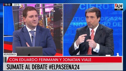 El Pase en A24: Jonatan Viale y Eduardo Feinmann hablaron de lo que dejó el velorio a Maradona, la Causa de los Cuadernos y las leyes que tratará el Congreso