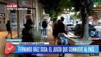 El video de ocho segundos que preocupa a los rugbiers acusados de matar a Fernando Báez Sosa. (Foto: captura EAT)