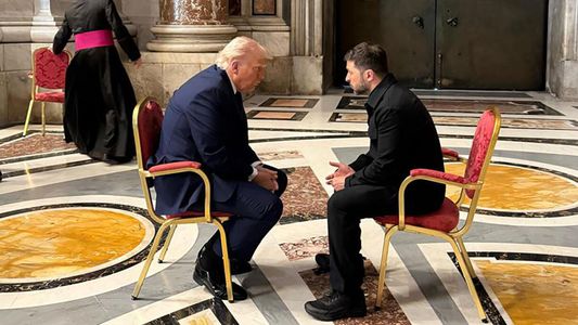 El encuentro secreto que mantuvieron Trump y Zelensky en el funeral del papa Francisco