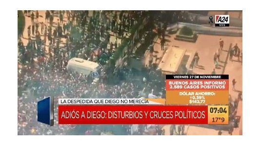 Lo que dejó el último ad10s a Diego con tintes maradonianos