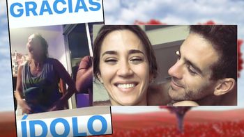 Desopilantes stories de Instagram de Jimena Barón durante el partido de Delpo con Federer