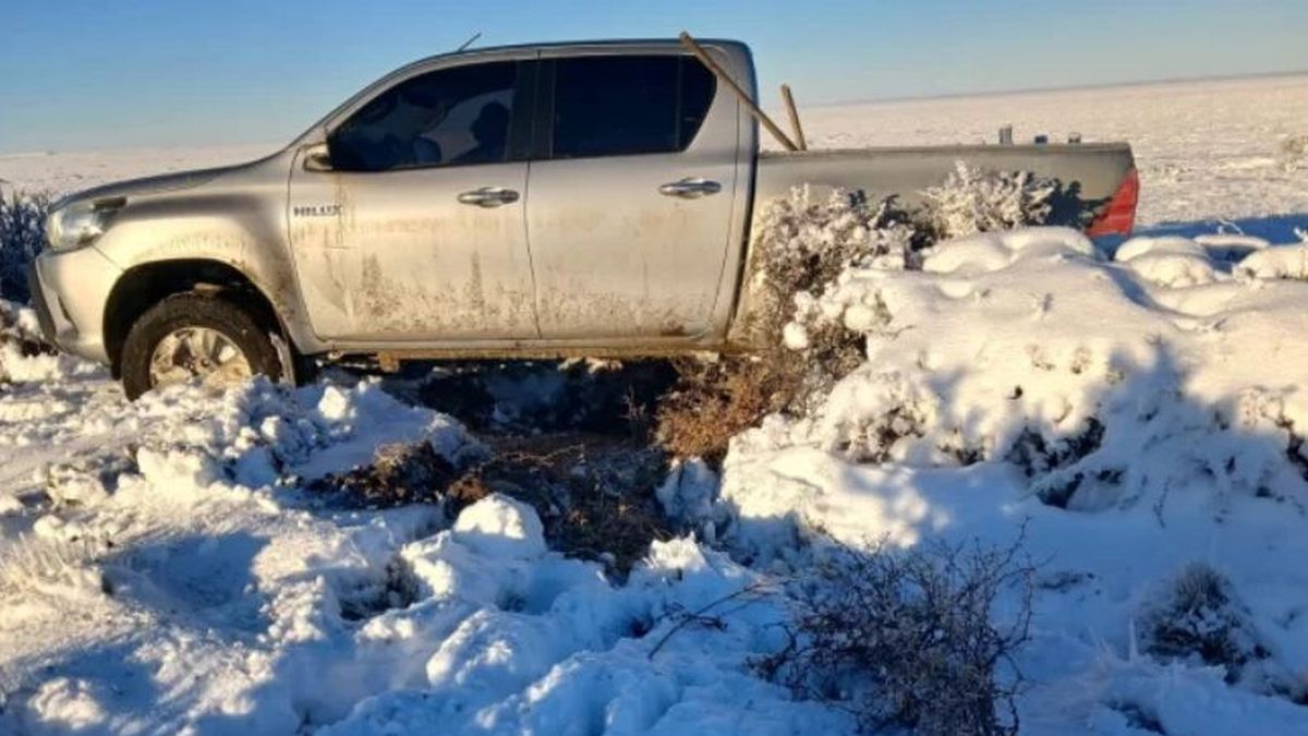 Sobrevivieron 44 horas atrapados en la nieve a 22 grados bajo cero en Santa Cruz. (Foto: gentileza La Opinión Austral)