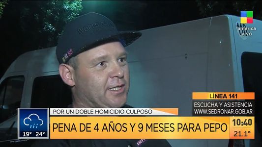 El Pepo condenado a cuatro años y nueve meses de prisión por el accidente fatal en la ruta