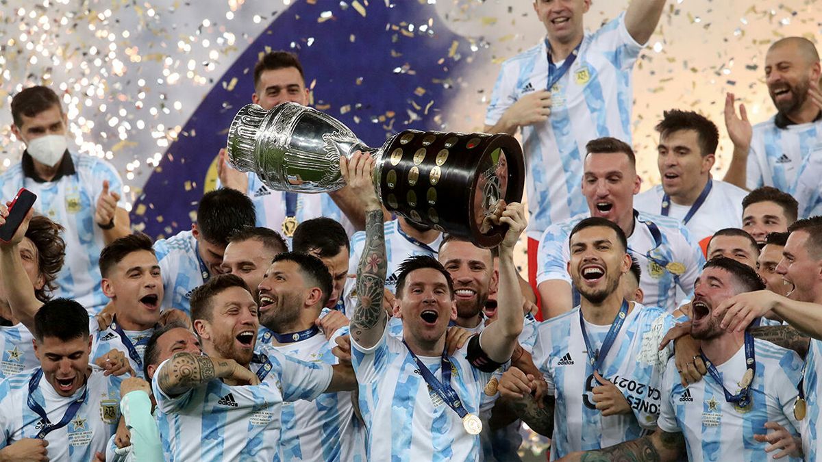 La Selección Argentina se consagró campeón de la Copa América 2021