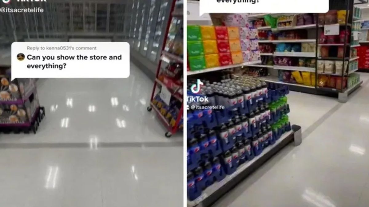Una mujer alquila un supermercado porque tiene fobia a los gérmenes