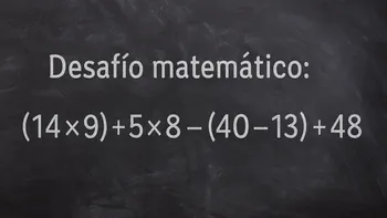 Desafío matemático: una mente brillante lo resuelve en menos de 10 segundos