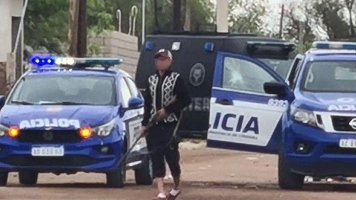 Un hombre de 30 años protagonizó un violento episodio en Córdoba. (Foto: Policía de Córdoba)&nbsp;