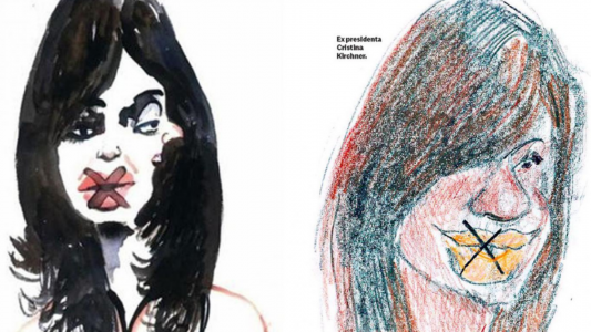 Mensaje cuasimafioso: el día que Cristina enfureció por una caricatura de Sábat