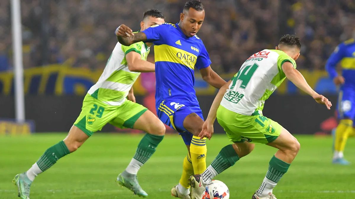 Sebastián Villa es titular en Boca.