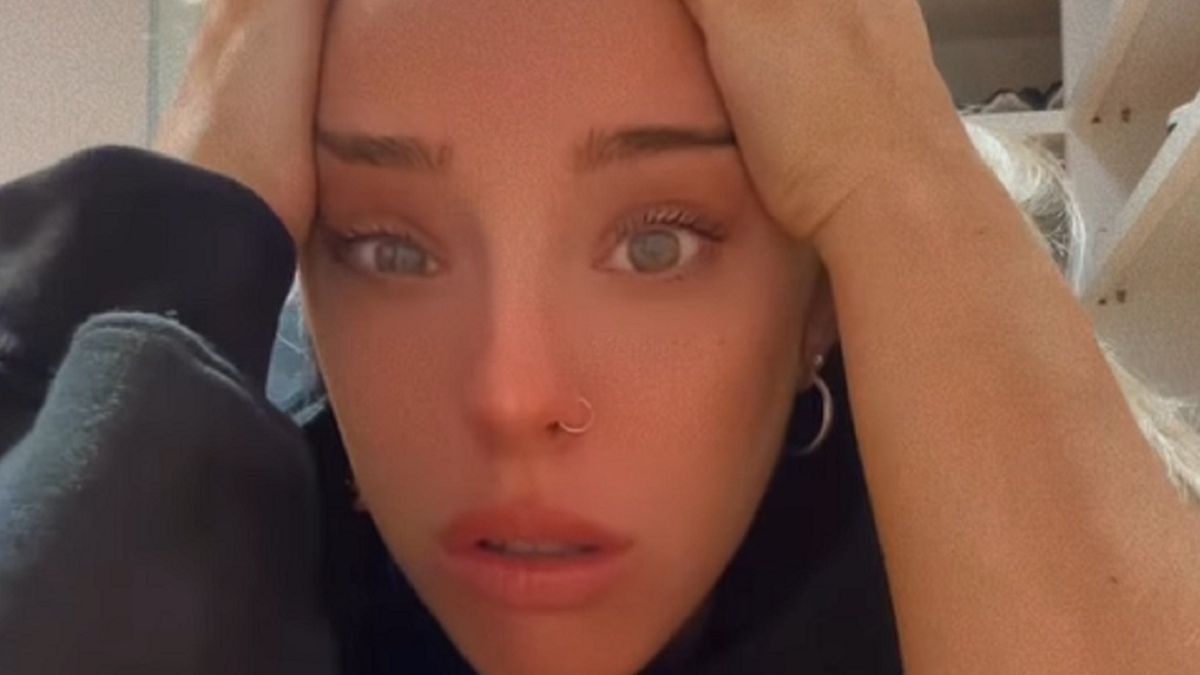 El dramático video de Nati Jota desconsolada en el piso: Fue mi culpa