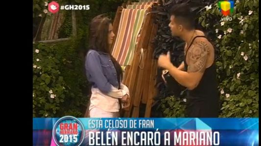 “Gran Hermano 2015”: Belén y Mariano, pelea y reconciliación